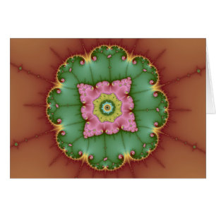 Round - Fractal Card