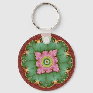 Round - Fractal Keychain