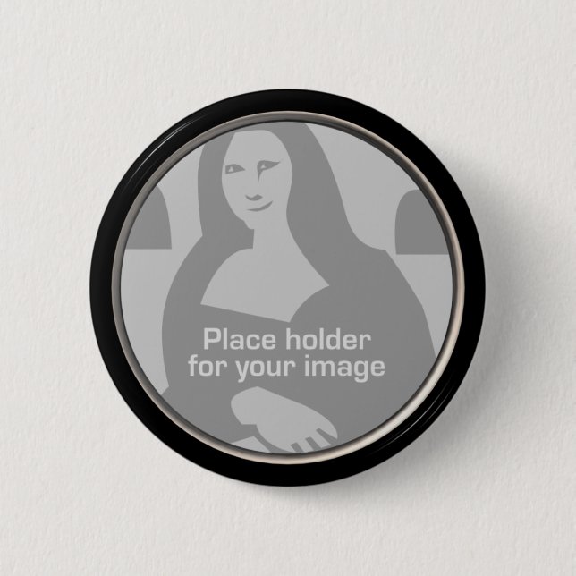 Round Frame Template 2 Inch Round Button (Front)
