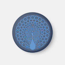 Round Fridge Magnet