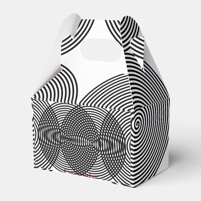 Round Hypnosis Circle Thunder_Cove  Favor Box (Front Side)