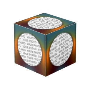 Round in Square Frame coloured 1 + your photo