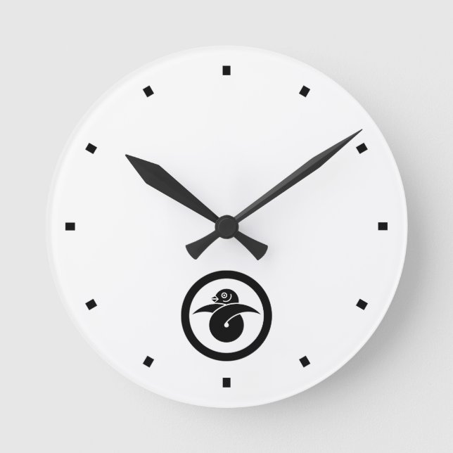 Round Knot Karigane Clock (Front)