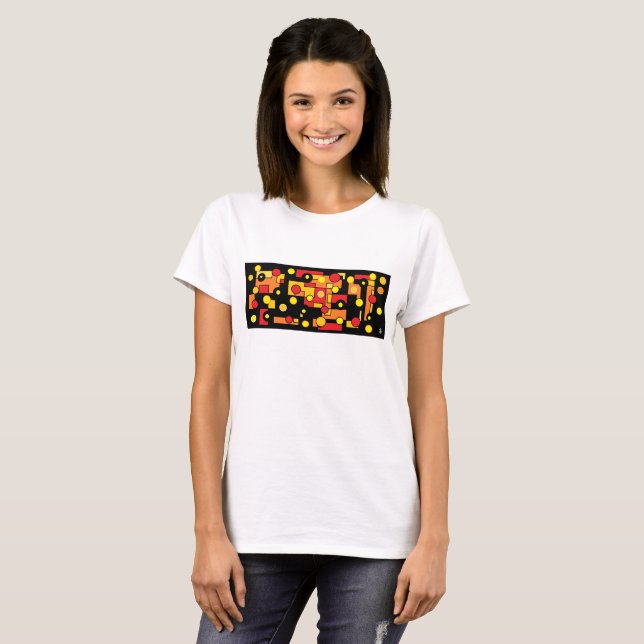 round lights T-Shirt (Front Full)