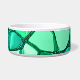 Round like stones in shades of clear green to mint
