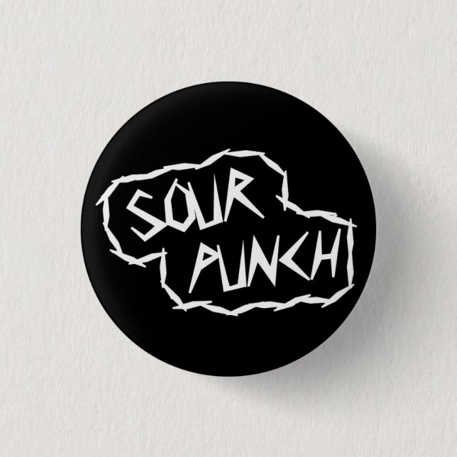 Round Logo Button (Black) (Front)