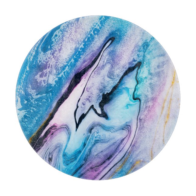 Round Marble Cutting Board (Front)