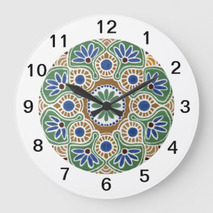  Round Medallion Wall Clock