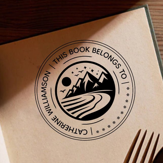 Round  Mountain Sketch This book belongs to Rubber Stamp (Creator Uploaded)