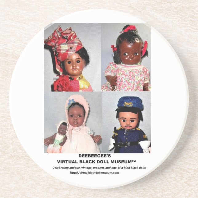 Round Museum Coaster  (Front)