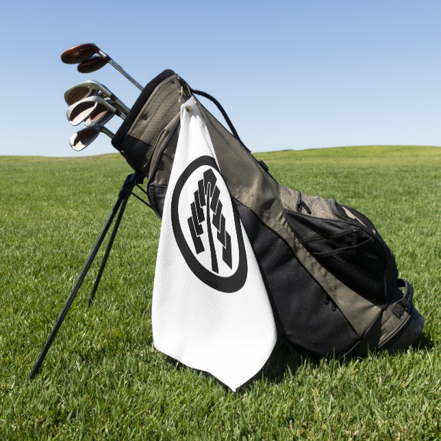 ROUND NAPE GOLF TOWEL (Green)