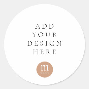 ROUND OR SQUARE CLASSIC ROUND STICKER