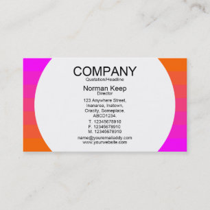 Round Panel - Colour Transition 02 Business Card