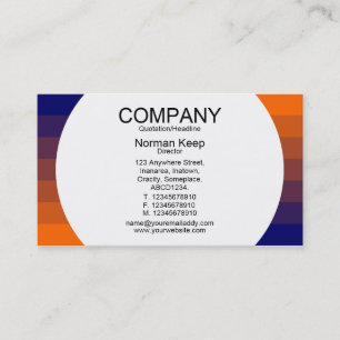Round Panel - Colour Transition 03 Business Card