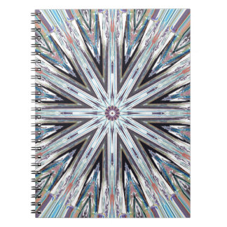 Round Pastel Mandala Notebook