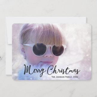 Round Personalized Christmas Cards Custom Photo