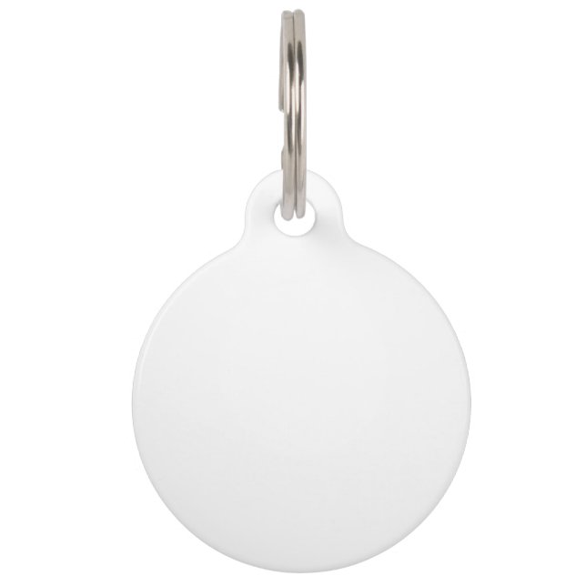 Round Pet Tag (Front)