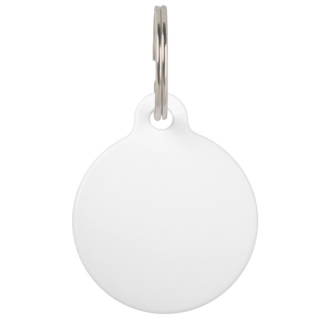 Round Pet Tag (Front)