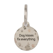 Round Pet Tag
