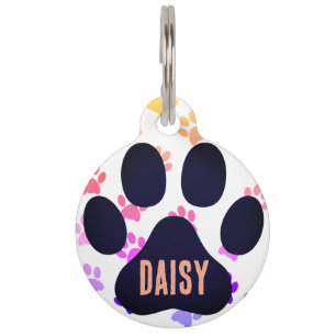 Round Pet Tag