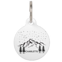Round Pet Tag