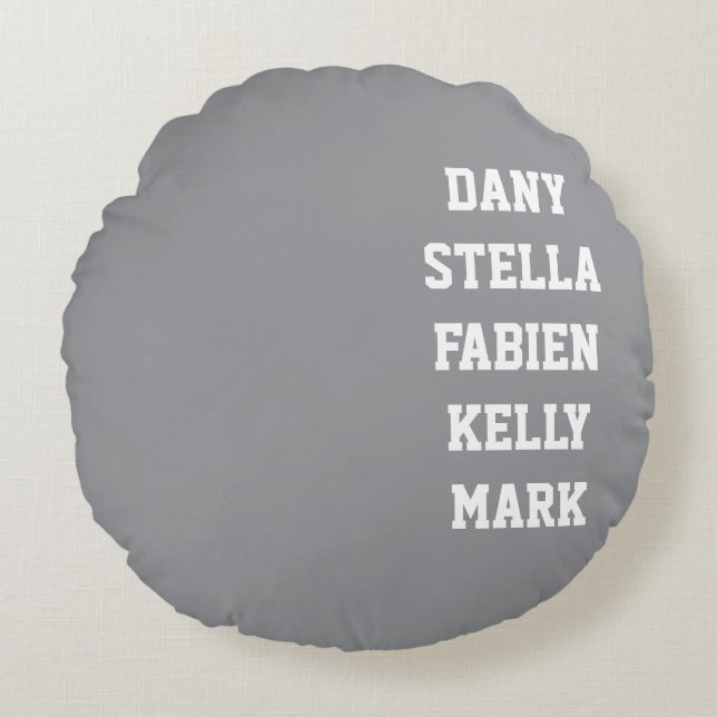 Round Pillow (Front)