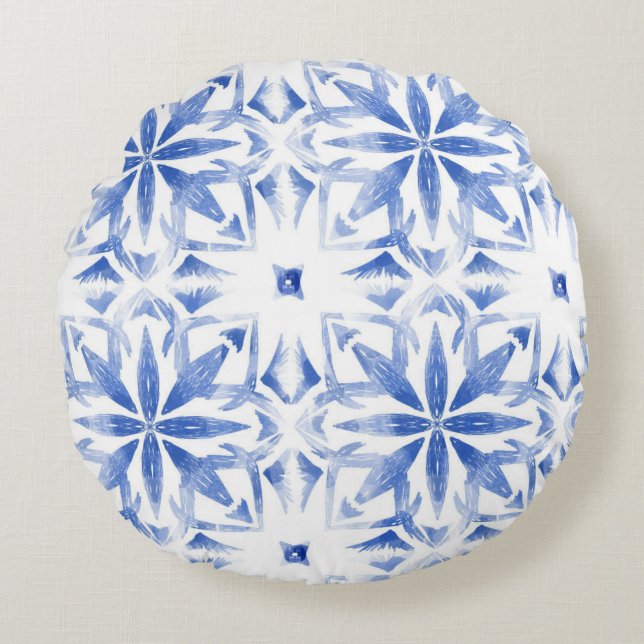 Round Pillow Design  (Front)