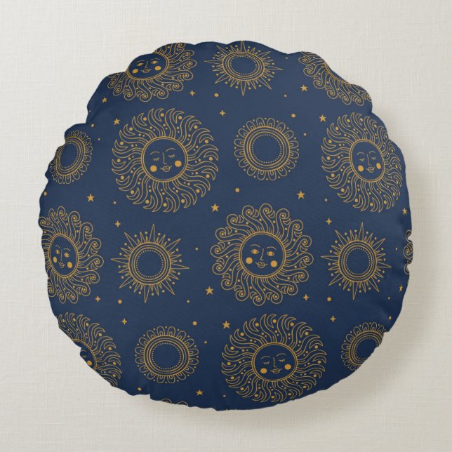 Round Pillow Design  (Front)