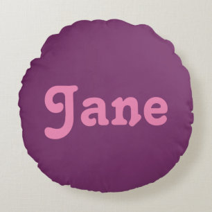 Round Pillow Jane