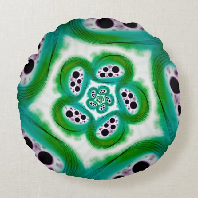 Round Pillow - Jimette Design (Front)