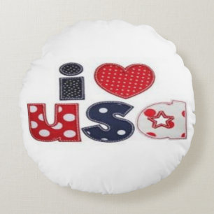 Round Pillow. Pillow