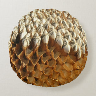 Round Pillow - Sunflower seeds