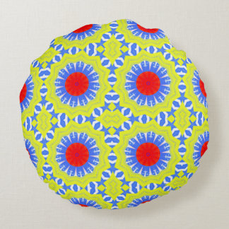 Round Pillow with Round Pattern