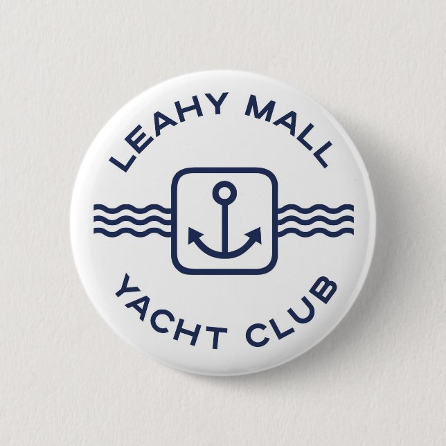 Round Pin-Back Button (Front)