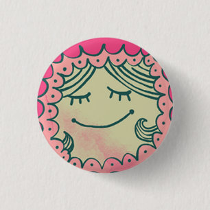Round plate Daughter #mamamorfosis 1 Inch Round Button