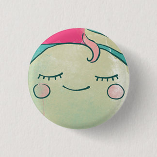 Round plate mother #mamamorfosis 1 inch round button