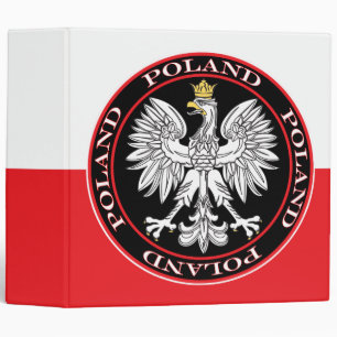 Round Polish Eagle Binder