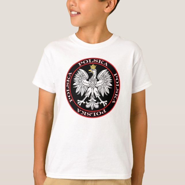 Round Polska Eagle T-Shirt (Front)