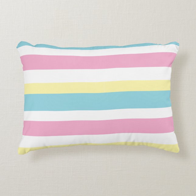 Round Pouf Accent Pillow (Front)