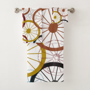 Round & Round #2 Bath Towel Set