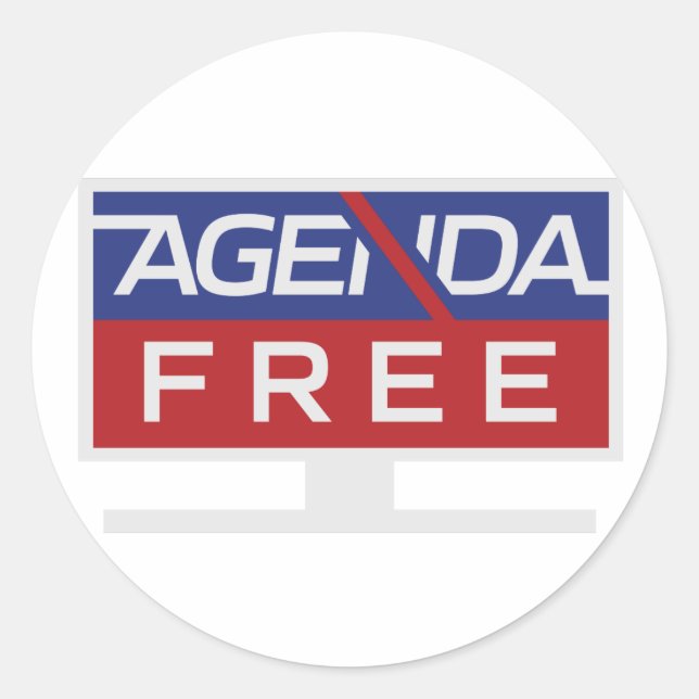 Round sticker (Front)