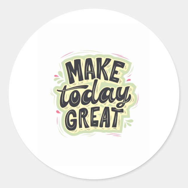 Round sticker (Devant)