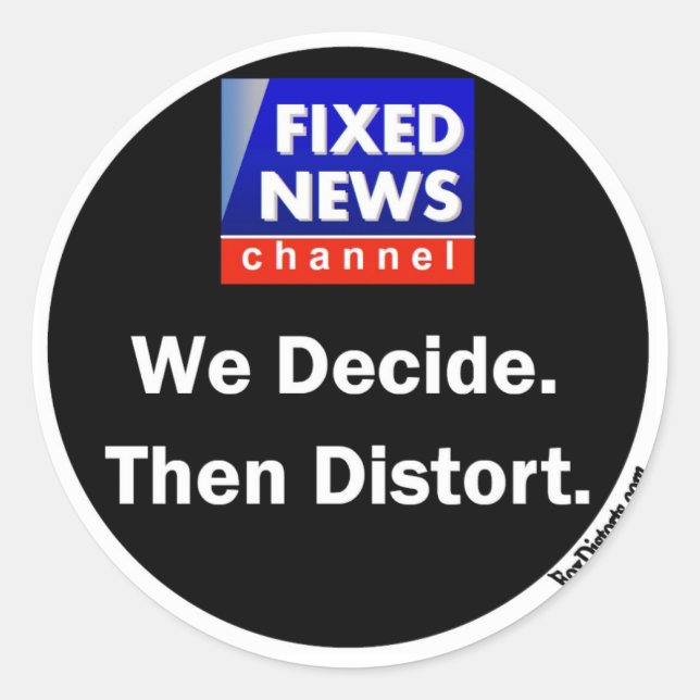 round sticker (Front)