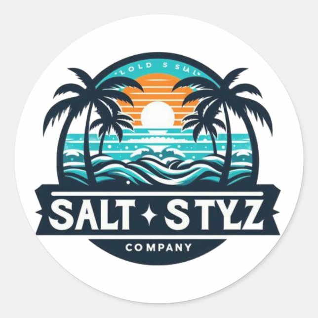 Round sticker (Front)