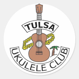 round sticker biker