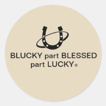 Round Sticker, Glossy, Large 3 inch(6per sheet)