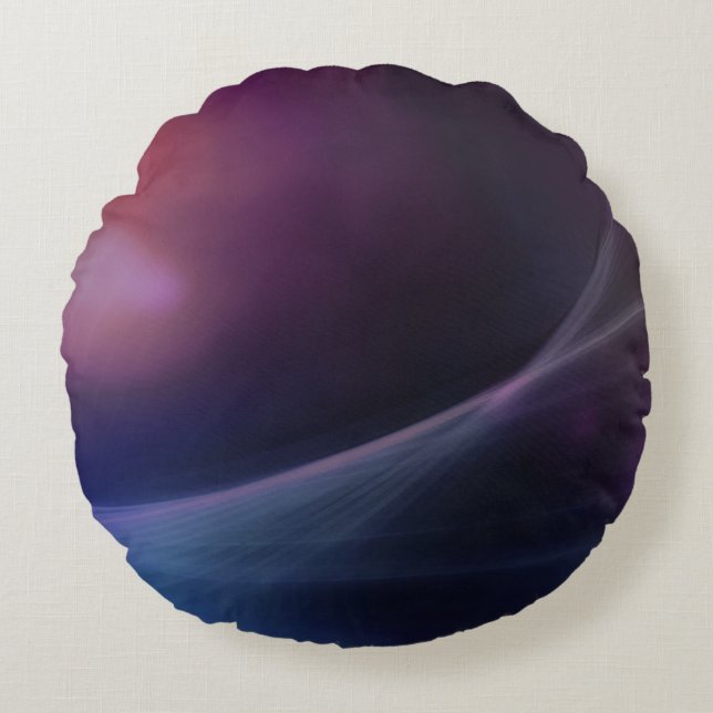Round Throw Pillow (Front)