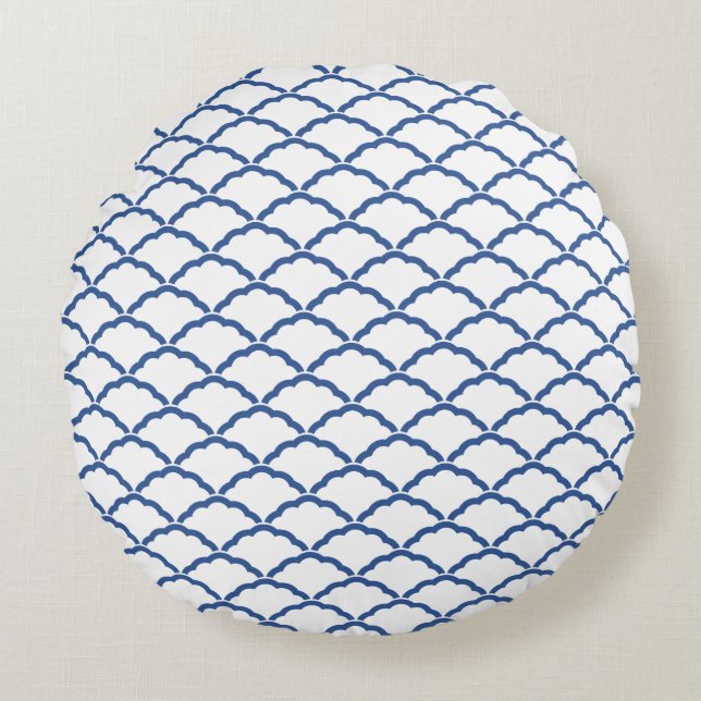 Round Throw Pillow (Front)