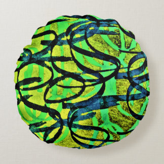 Round Throw Pillow