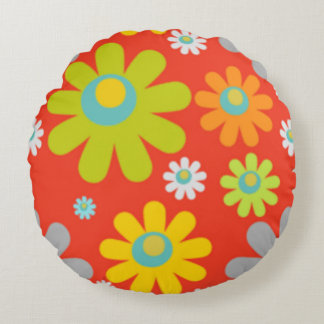 Round Throw Pillow 